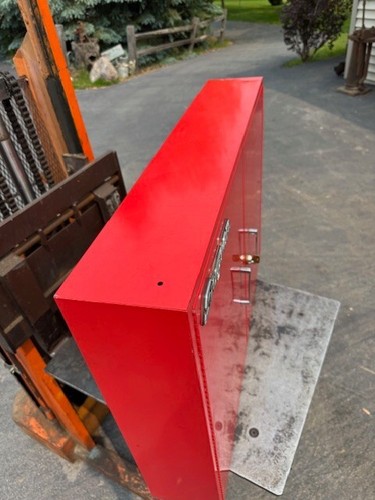 Vintage Snap On Tools Wall Cabinet 270B/276C, Puller Board, & Key 1996 - Bild 7 von 8