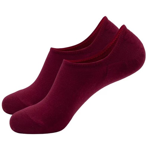 2 pares de calcetines unisex invisibles de corte bajo sin mostrar antideslizantes transpirables para mujer - Imagen 19 de 19
