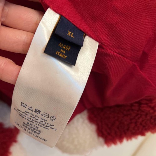 LOUIS VUITTON NIGO Damier RED JACKET 