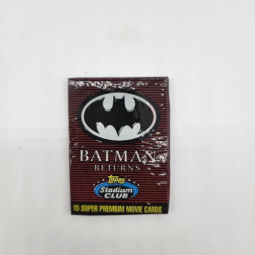 Topps Stadium Club Batman Returns Pack of 15 Cards - Brand New - Picture 3 of 3