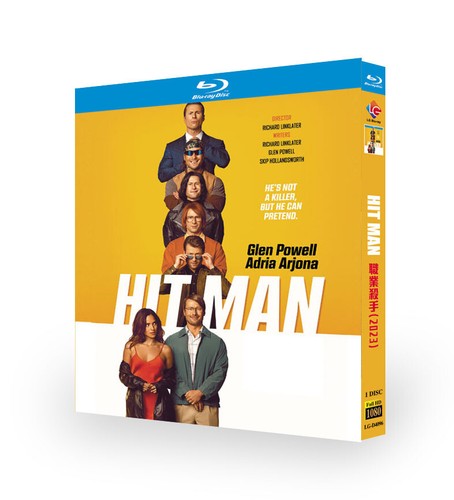 Hit Man (2023) Film US Movie 1 Disc BD All Region New Box Set Sealed - Picture 1 of 1