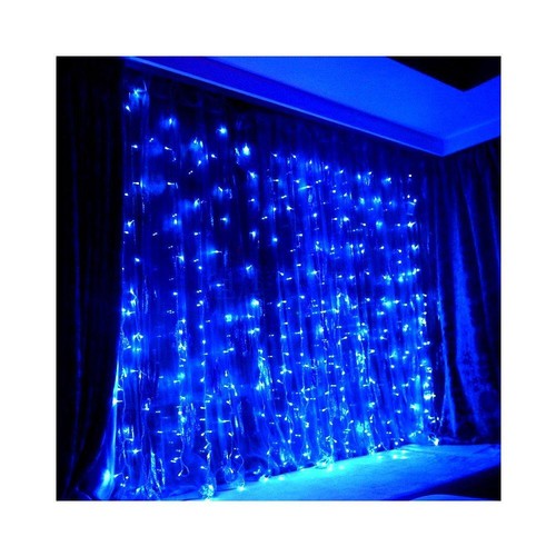 Weihnachten Wetterfest 200/300 LED Vorhang Lichterkette, 8 Stunden Timer, Speicher, 8 Modi - Bild 5 von 9