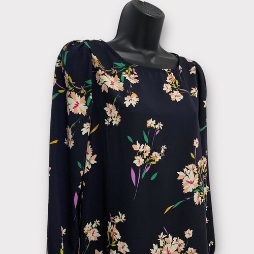 Lulus Herbaceous Babe Navy Blue Floral Shift Dress Size XS Style# KD4733 NEW - Picture 2 of 8