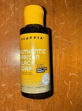 Alaffia Authentic African Black Soap Scalp Care Shampoo 2 Fl oz. Tea Tree & Mint