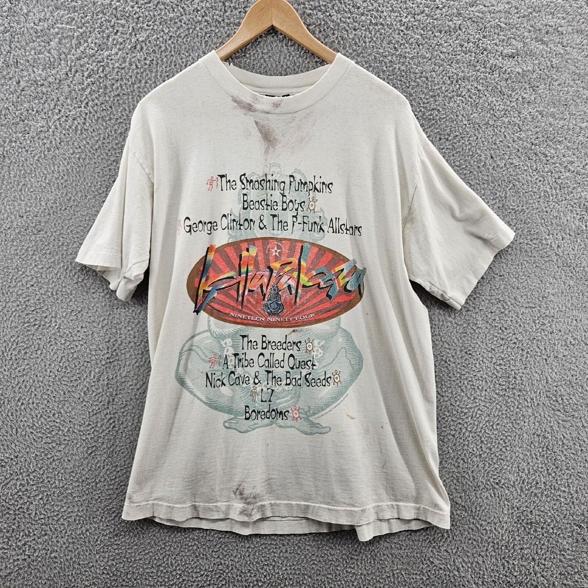 Vintage Lollapalooza 1994 Shirt Size XL Giant Single Stitch Vintage Lollapalooza 1994 Shirt Size XL Giant Single Stitch