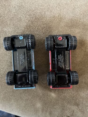 2 Vintage 1981 Matchbox Ford F-150 Pickup Trucks Aspen Ski Holidays-Mountain Man - Picture 6 of 6