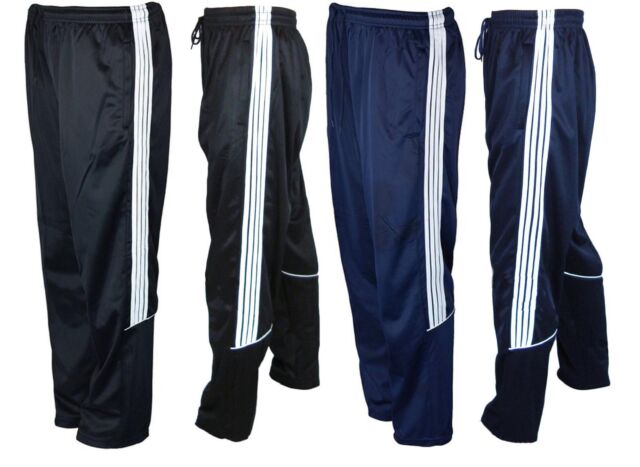 NEW MENS JOGGERS JOGGING TRACKSUIT BOTTOMS TROUSERS PANTS SIZE S-XXXL 4 stripes NEW MENS JOGGERS JOGGING TRACKSUIT BOTTOMS TROUSERS PANTS SIZE S-XXXL 4 stripes