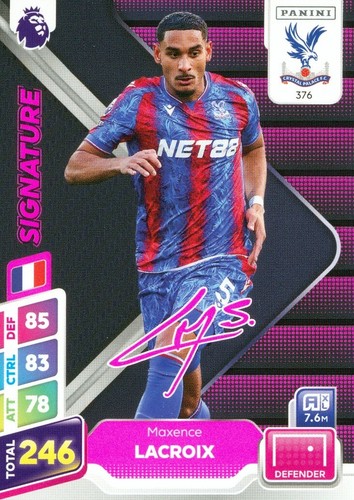Tarjetas Panini Premier Adrenalyn XL PLUS 2025 208 - 409 - Imagen 168 de 201