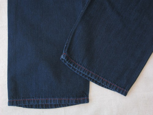 Tommy Bahama Cayman Island Relaxed Straight Jean Men Sz 34 x 28 Blue Distressed - Picture 6 of 9