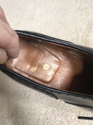 Alden 909 Medallion Tip Bal Shoe