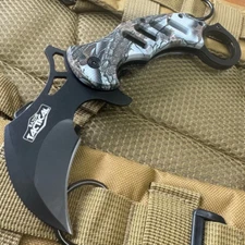 Navaja de bolsillo Tactica plegable apertura asistida por resorte Razor Karambit