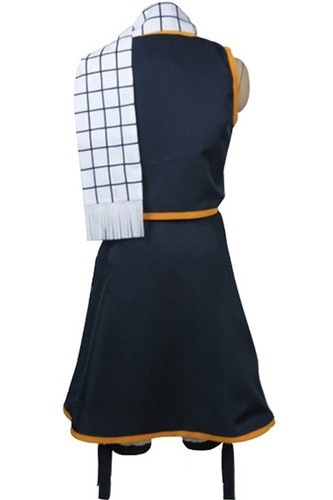 IN STOCK FAIRY TAIL Team Natsu Mage Natsu Dragneel Cosplay Costume Anime Outfits - Picture 2 of 4