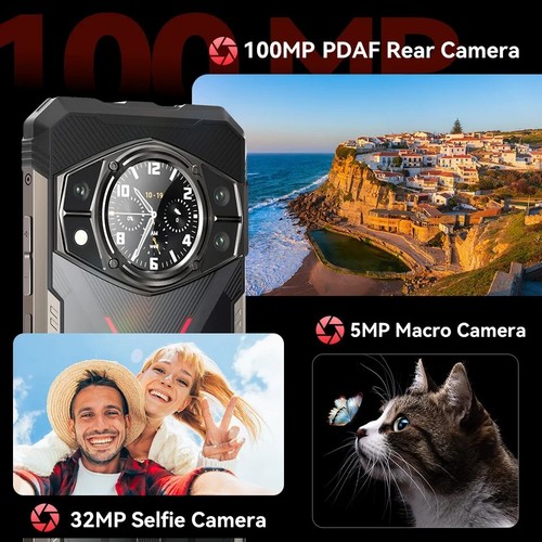 Cubot KingKong AX Rugged Smartphone 24GB/256GB,6.58" 120Hz Dual Screen Android14 - Picture 7 of 9