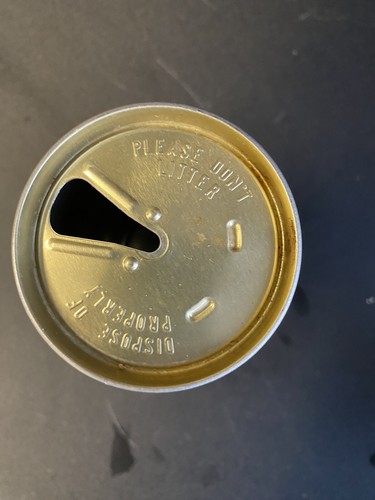 Vintage MILLER LITE Pilsner Beer Can 12 Oz Rare Pull Tab Flat Top - Picture 2 of 3