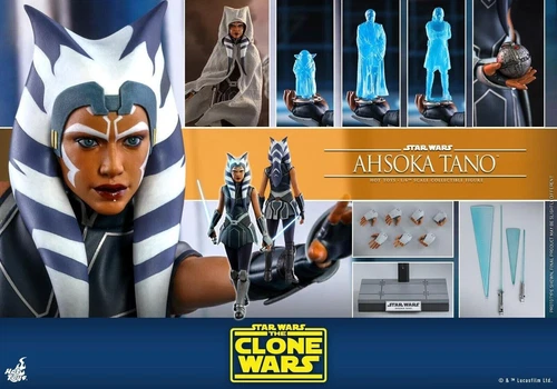 Hot Toys Star Wars The Clone Wars Ahsoka Tano Sixth Scale Figure TMS021