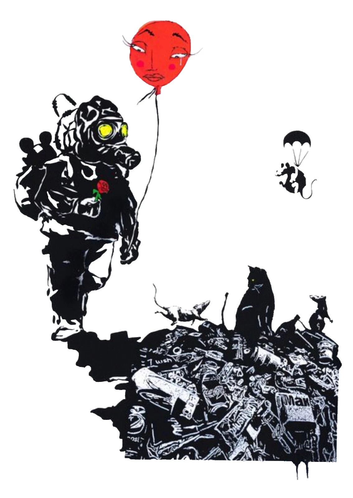 Banksy Paper Art Prints