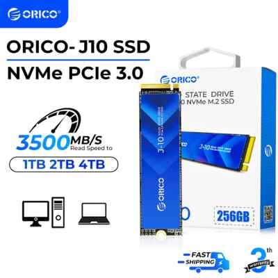 ORICO 512GB M2 NVMe SSD PCIe 3.0 SSD 3100MB/S M.2 Key 2280 Solid State Drive