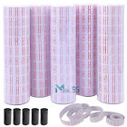 50 rollos de etiquetas de etiquetas de precio para Mx-5500 Labeller+Refill Ink