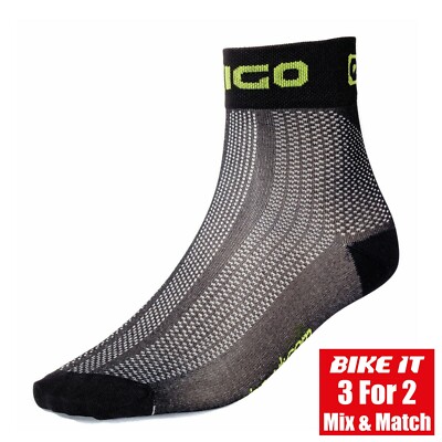 EIGO CARBON DRYARN RADSOCKEN SCHWARZ - FAHRRAD BIKE ROAD TOURING PENDLER 1 PAAR
