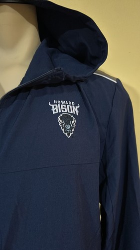 NUEVA Chaqueta Howard University Bison Colosseum Cremallera Completa Azul Marino Para Hombre L - Imagen 3 de 9