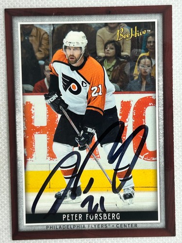 AUTOGRAPHED 2006-07 UPPER DECK BEE HIVE HOCKEY CARD