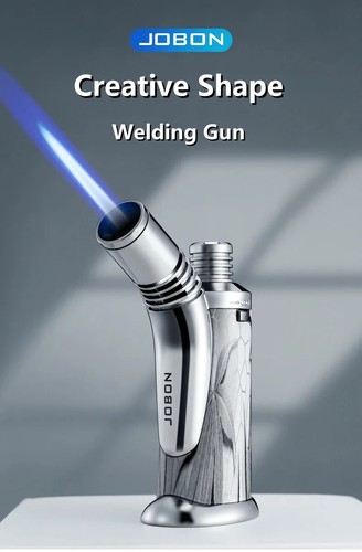 JOBON Welding Gun Butane Gas Lighter Outdoor Windproof Blue Flame Torch BBQ Tool - Picture 9 of 22