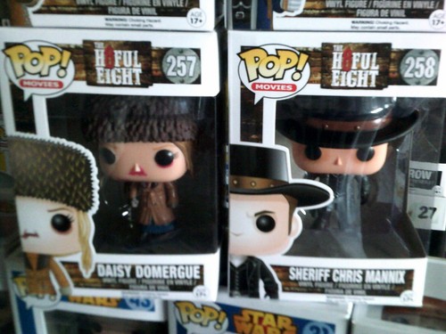 The H8ful Eight Pop Vinyl's Complete Set of 4 John, Daisy, Major, Sheriff NEW - Picture 3 of 4