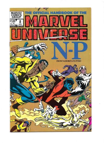 the offical handbook of the marvel universe 8 9.2 - Foto 1 di 2