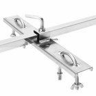 stainless steel big Grill Rotisserie Spit Roaster Rod Charcoal BBQ Pig 15W Motor