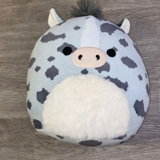 Squishmallow Grady the Gray Appaloosa Painted Horse 11" Plush Animal Toy