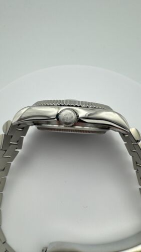 Bulova Super Seville Silver Dial Day-Date President Vintage Automatik-Armbanduhr - Bild 6 von 22