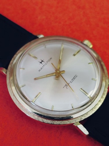 Orologio HAMILTON sottile automatico T-410 Swiss made 10k GF - Foto 5 di 12