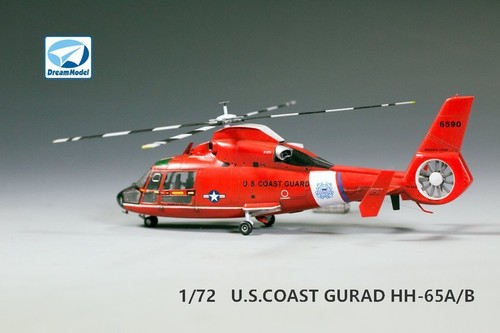 Dream Modell 720003 1/72 US-Küstenwache HH-65A/B Delfin Hubschrauber - Bild 12 von 12