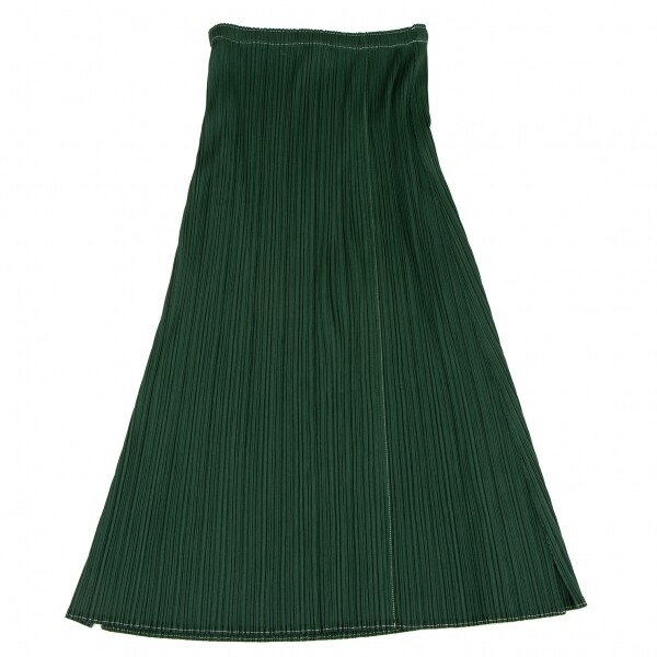 PLEATS PLEASE Cutting Stitch Skirt Size 2(K-131479)