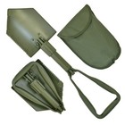 Olive Green NATO Type FOLDING SHOVEL - EXTREME Military Army Spade with Case New