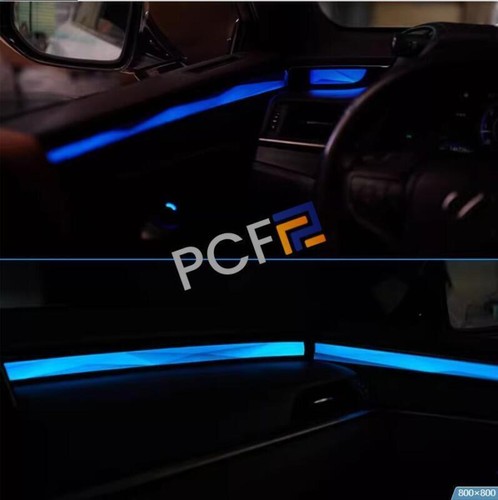 64 Colors crystal LED Ambient Light Full Kit For Lexus ES250 ES300H ES350 19-24 - Picture 4 of 12