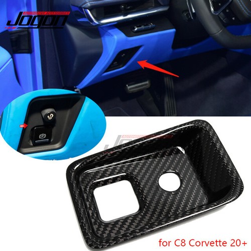 Paquete interior de carbono real nivel de moldura para Corvette C8 cupé Z06 Z07 Z51 20-25 - Imagen 18 de 125