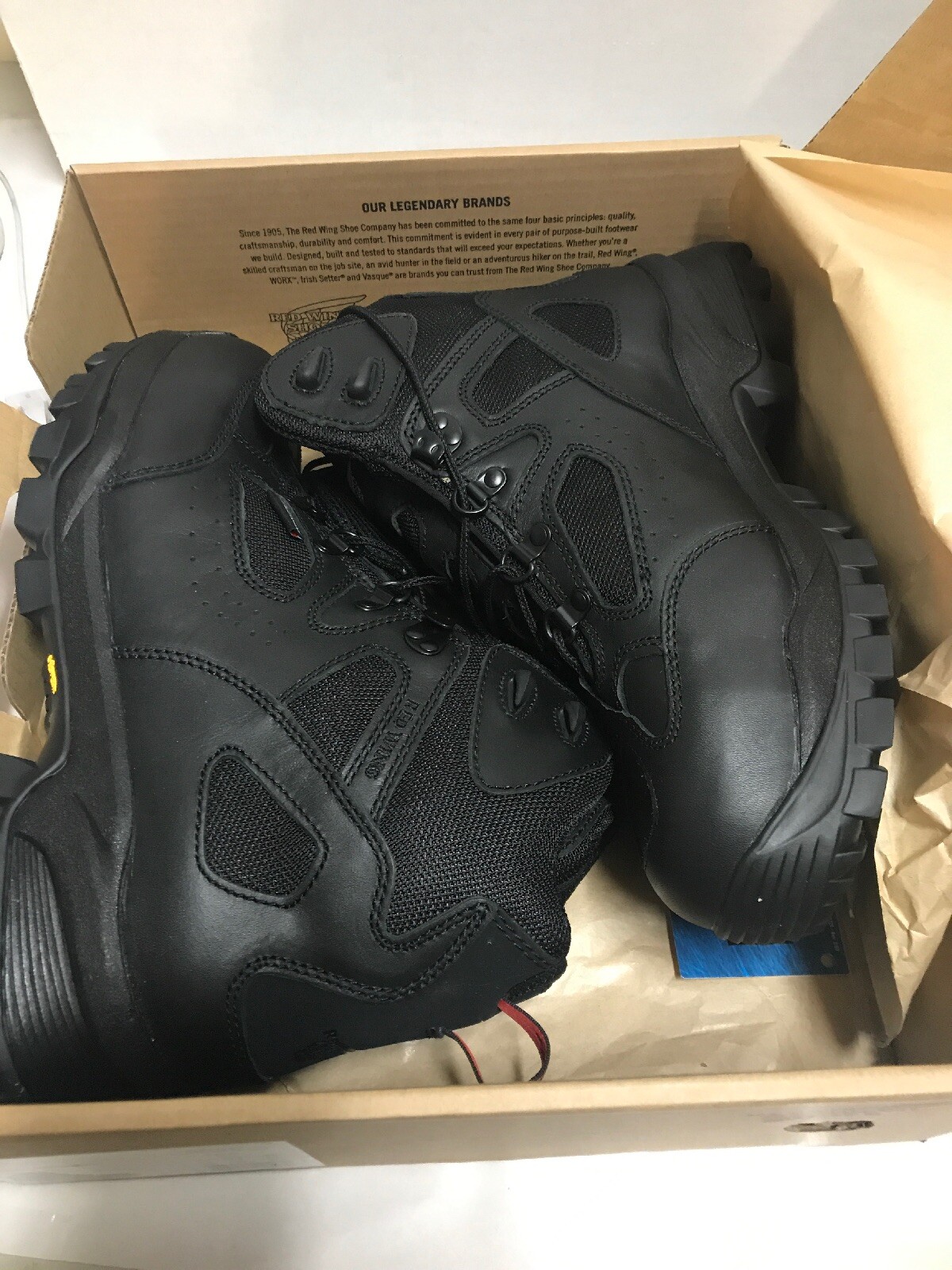 rojo Wing excursionista botas Sz 10.5 eléctricos peligro Aluminum Puntera De Seguridad Impermeable rojo Wing excursionista botas Sz 10.5 eléctricos peligro Aluminum Puntera De Seguridad Impermeable