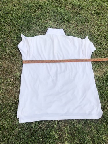 Peter Millar Summer Comfort Polo Shirt Mens XL White Wolf Dancer Golf Club Logo - Picture 7 of 12