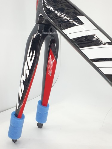 TIME FRAME ZXRS ELEC BLACK LABEL red/carbon S, 53cm - Picture 4 of 11