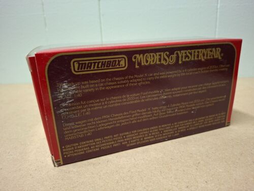 Matchbox Models of Yesteryear Y35 1930 Model A Ford Fresh Milk 1:48 Vintage New - Picture 3 of 5