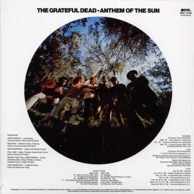 GRATEFUL DEAD Anthem of the Sun Vinyl LP *SEALED 50th