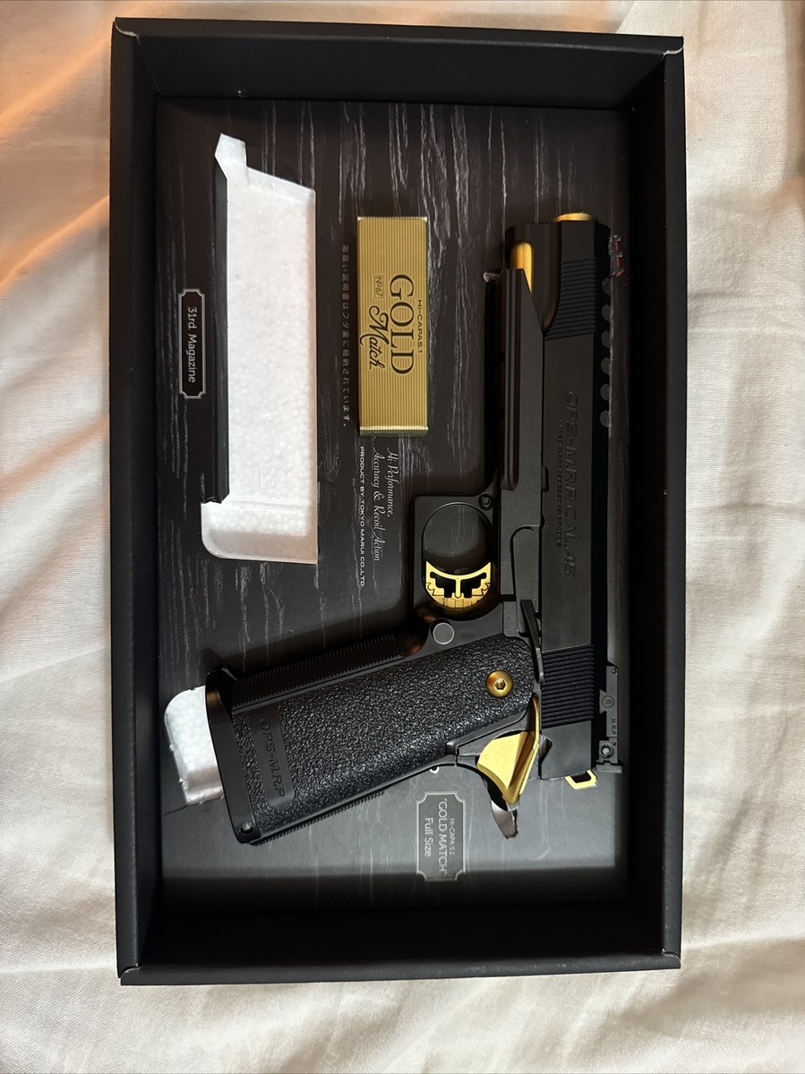 Tokyo Marui Hi-capa 5.1 Gold Match Airsoft Pistol | eBay Tokyo Marui Hi-capa 5.1 Gold Match Airsoft Pistol | eBay