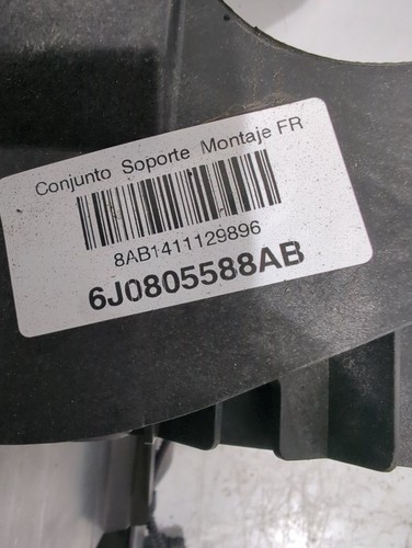 Seat Ibiza Mk4 Tsi Fr 3 Door 2013-2015 Slam Panel Black 6J0805588AB O86 - Picture 4 of 12
