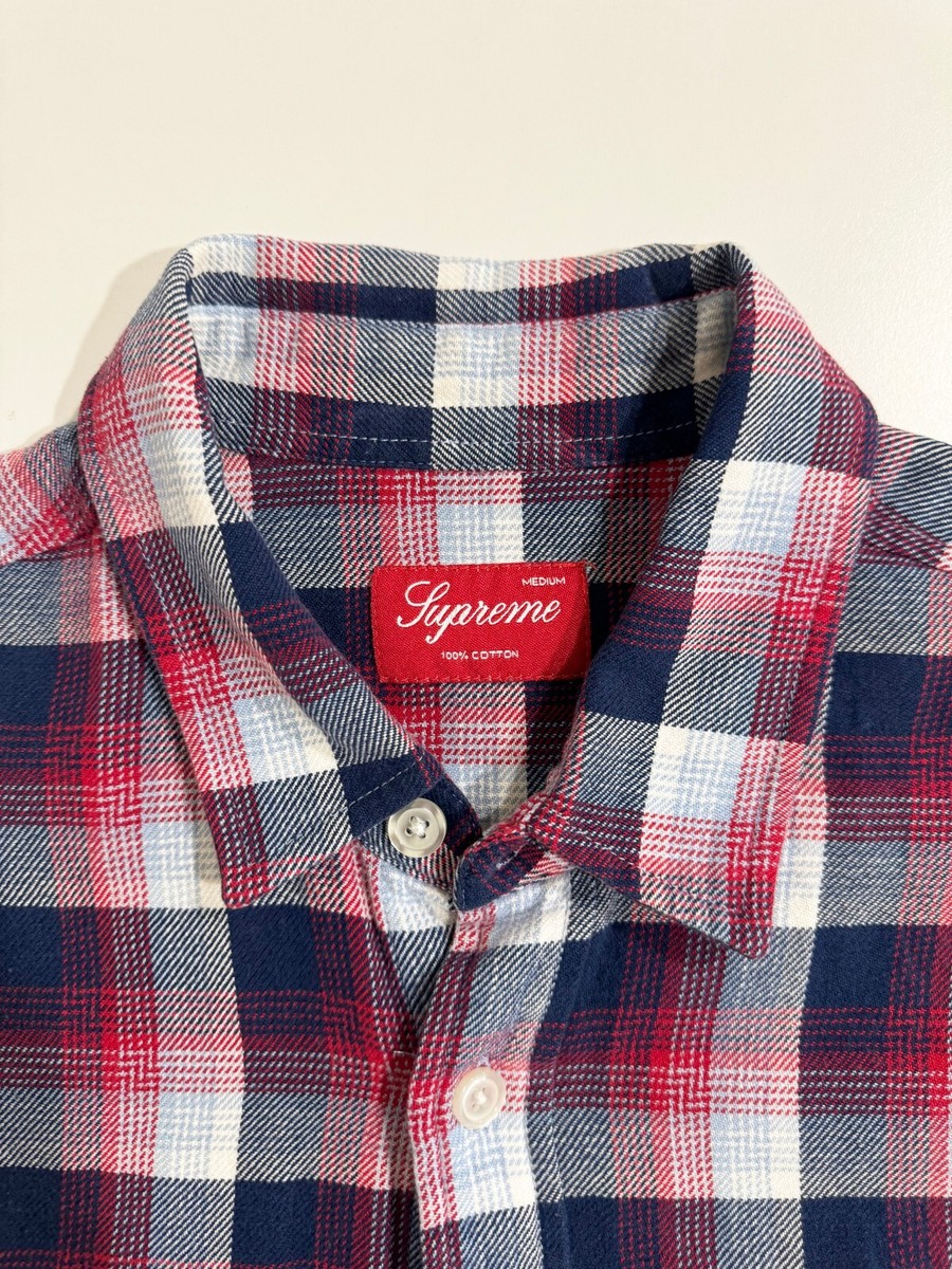 Supreme New York Shadow Plaid Long Sleeve Button Down Supreme New York Shadow Plaid Long Sleeve Button Down