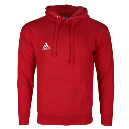 Felpa con cappuccio pullover uomo Adidas Essentials logo con tasca - Foto 7 di 46