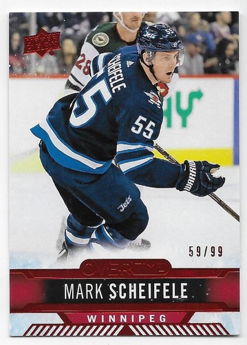17/18 UPPER DECK OVERTIME RED PARALLEL Hockey /99 (#1-180) U-Pick From List - Picture 11 of 23