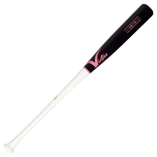 Victus Custom Pro Reserve EB12 Maple Wood Baseball Bat – EB12 WHT/BLK/PNK - Foto 1 di 4