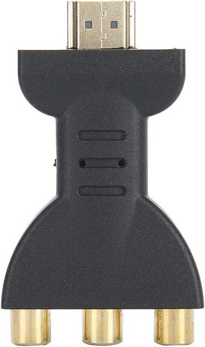 Adaptador BuyWeek Plug And Play 1080P HDMI a AV - Negro 09W9 N - Imagen 6 de 10