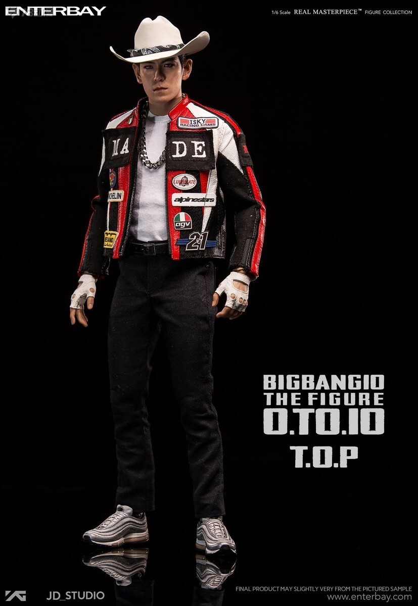 Enterbay BIG BANG T.O.P Real Masterpiece 1/6 Figure 10 Anniversary